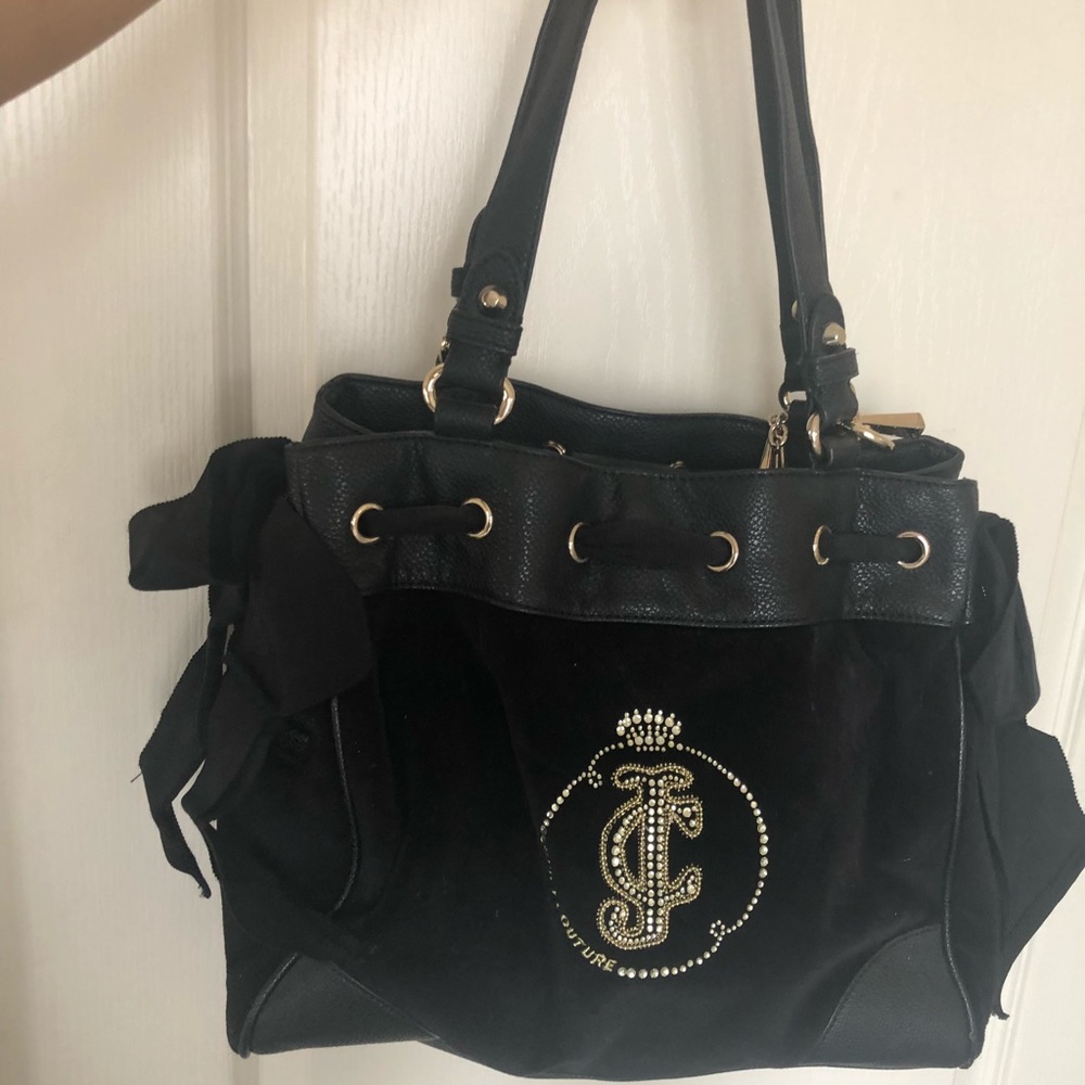 Juicy Couture Velvet Tote Bag